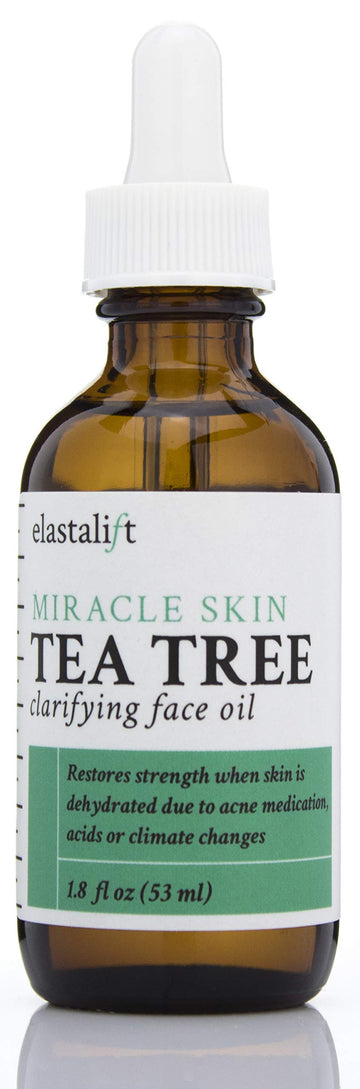 Elastalift Aceite de Árbol de Té - aplicación en rostro, absorción rápida.