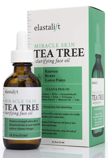 Elastalift Aceite de Árbol de Té - botella para piel equilibrada.