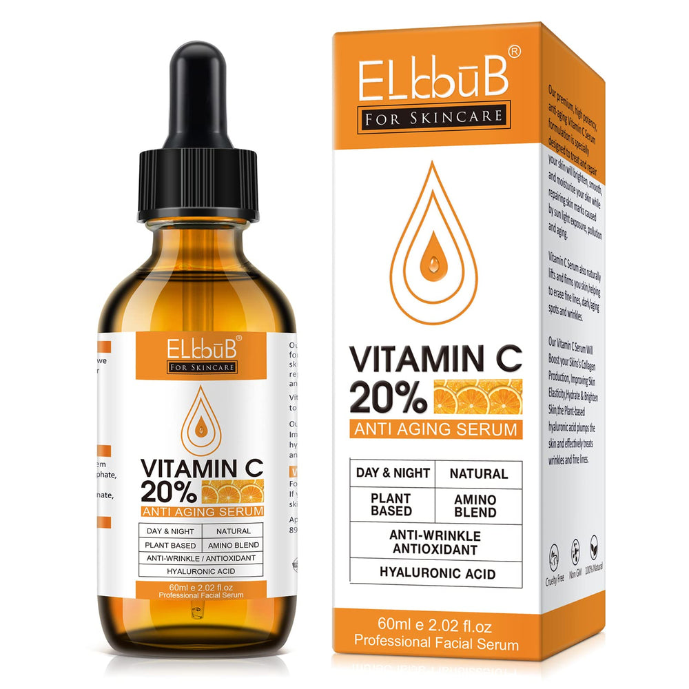 ELBBUB Serum Vitamina C 20 ml, botella: aporta luminosidad para la piel