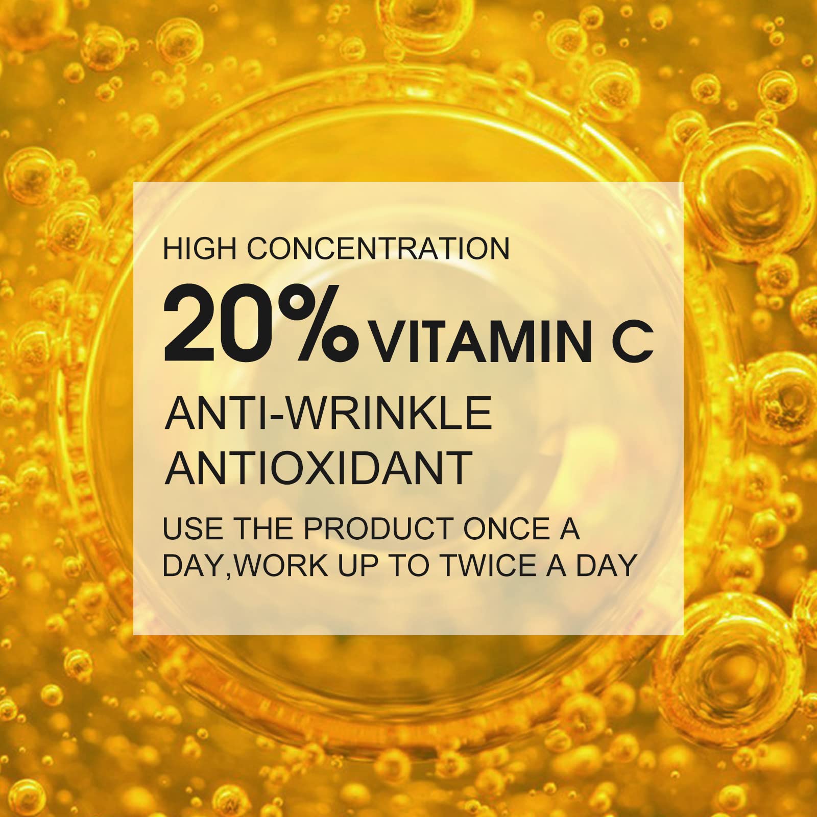 ELBBUB Serum Vitamina C 20 ml, gotero: hidratación suave para rostro