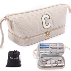 Estuche ELCUPA para secador, vista frontal, ideal para viaje.