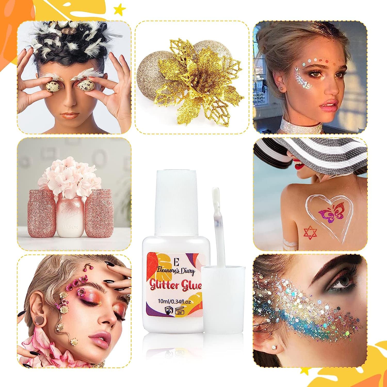 Eleanore's Diary purpurina para tatuajes flash en carnaval