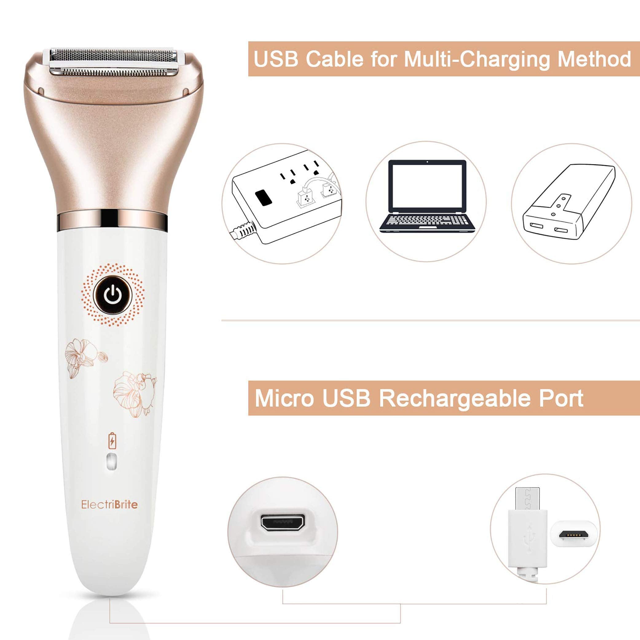 ElectriBrite: tamaño compacto para viajar y retoques rápidos.