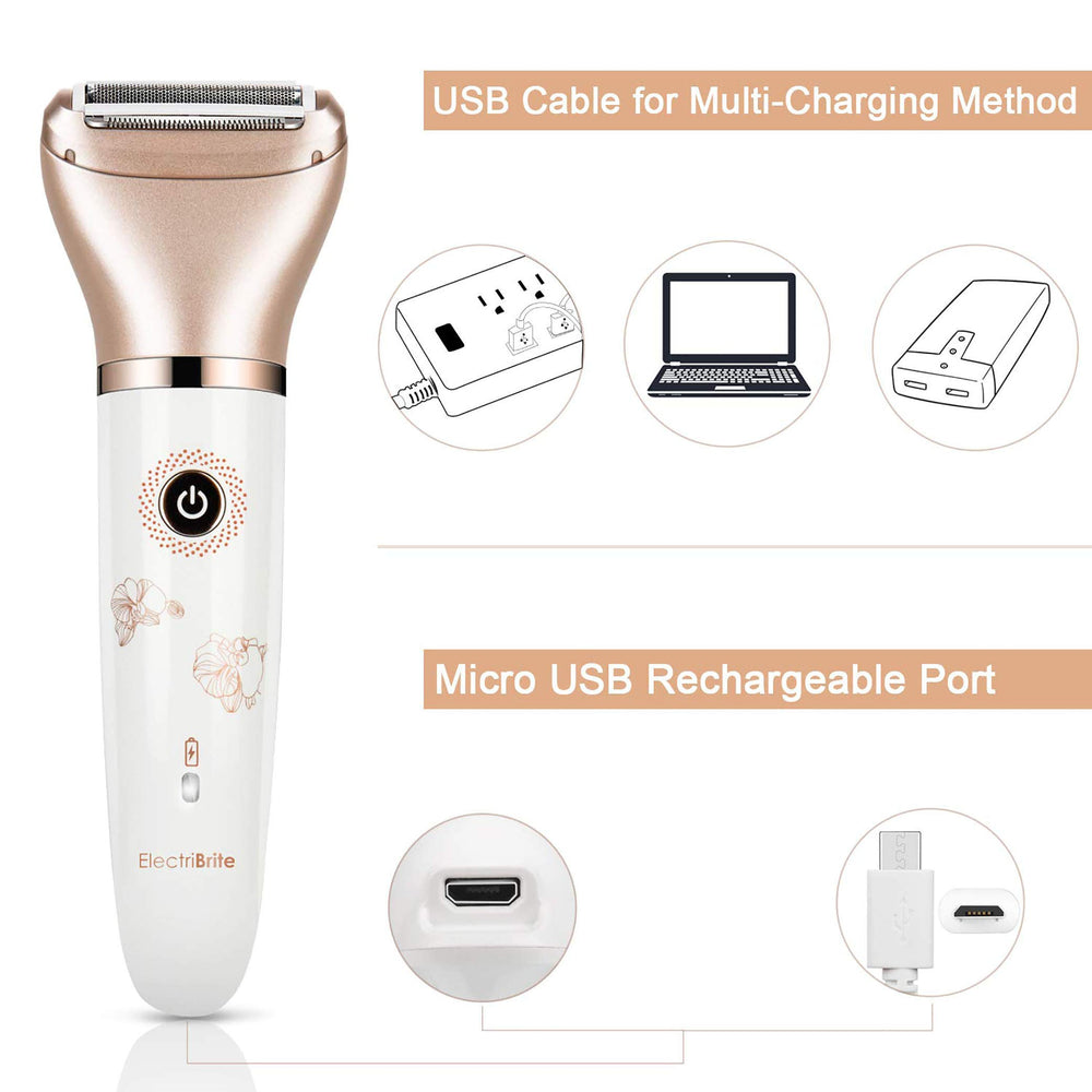 ElectriBrite: tamaño compacto para viajar y retoques rápidos.