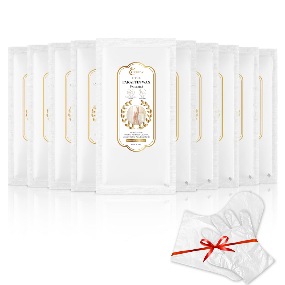 Con diez recargas sin fragancia ELEGCOV para sesiones completas en casa.