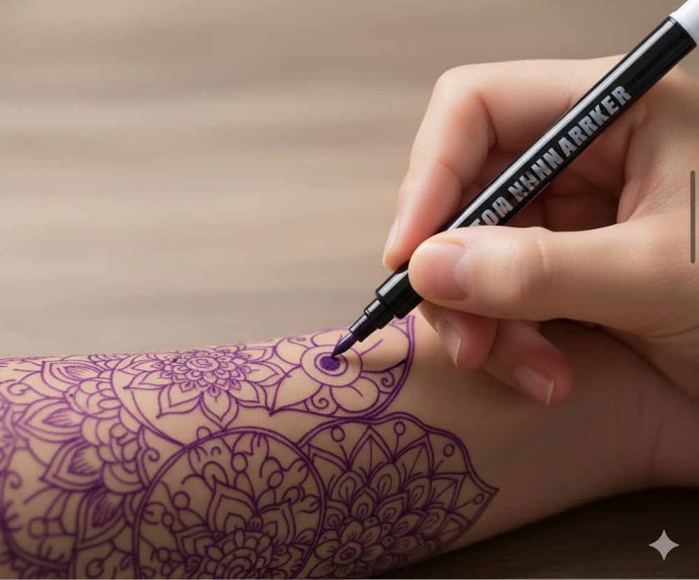 Element Tattoo Supply bolígrafos piel no tóxicos para trazos temporales.
