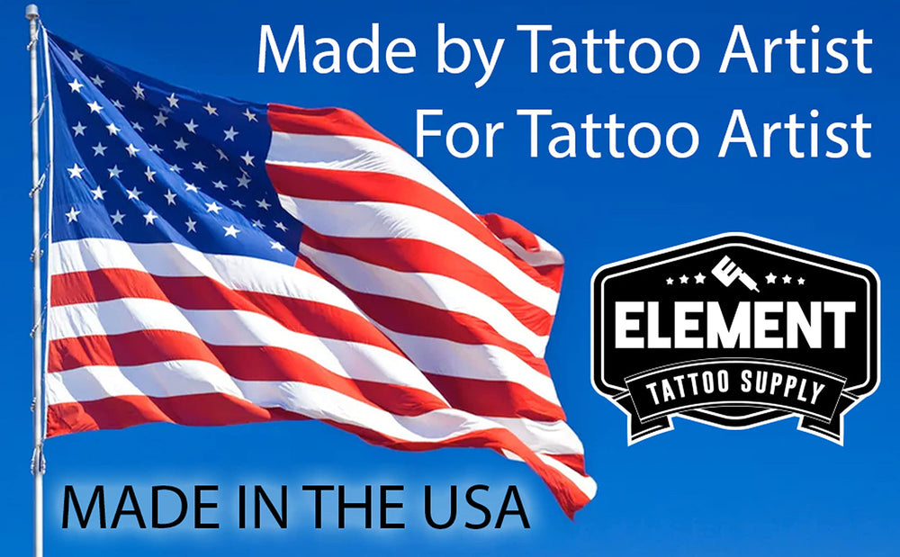 Element Tattoo Supply conjunto de marcadores para piel para uso profesional y aficionado.
