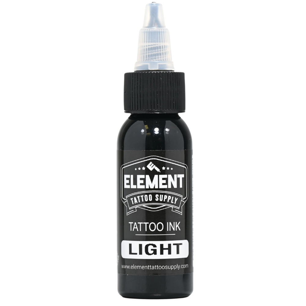 Element Tattoo Supply: contraste suave y fuerte para estilos variados