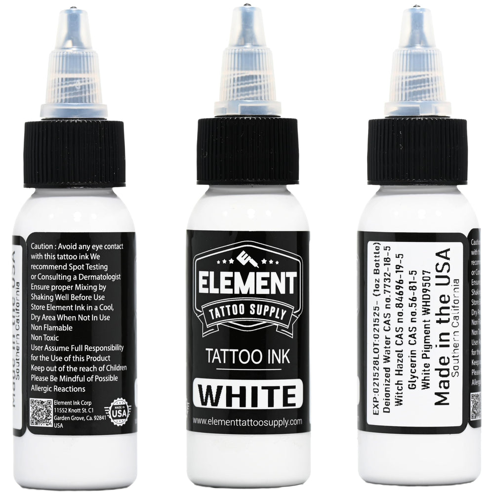 Element Tattoo Supply: conjunto completo de tintas principales para tatuaje
