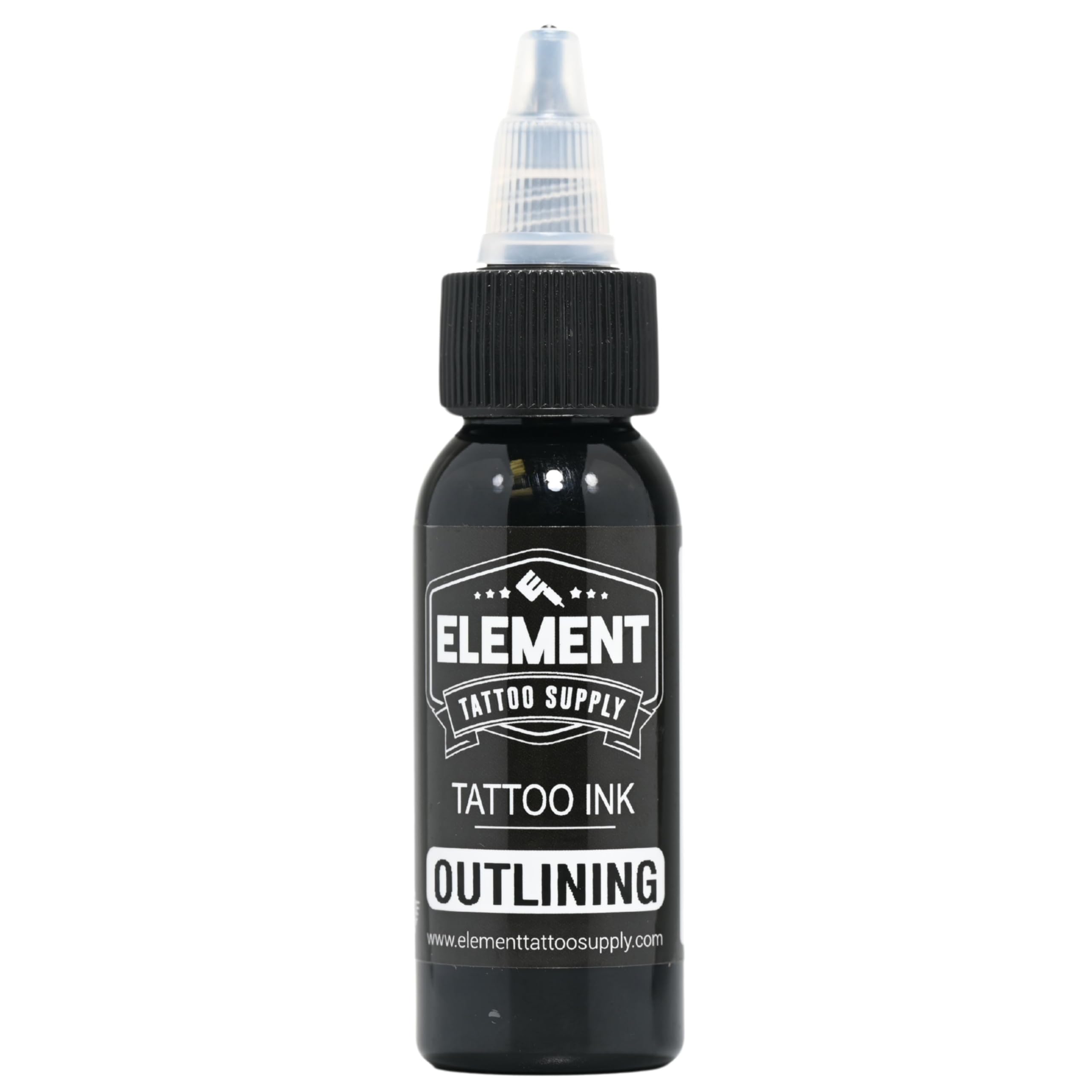 Element Tattoo Supply: tapa giratoria facilita el vertido y la aplicación