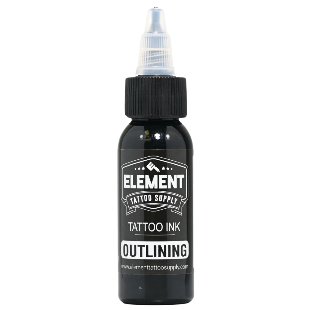 Element Tattoo Supply: tapa giratoria facilita el vertido y la aplicación