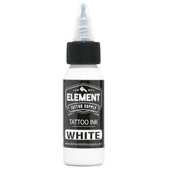Element Tattoo Supply: tinta blanco sólido para realces y limpieza de líneas