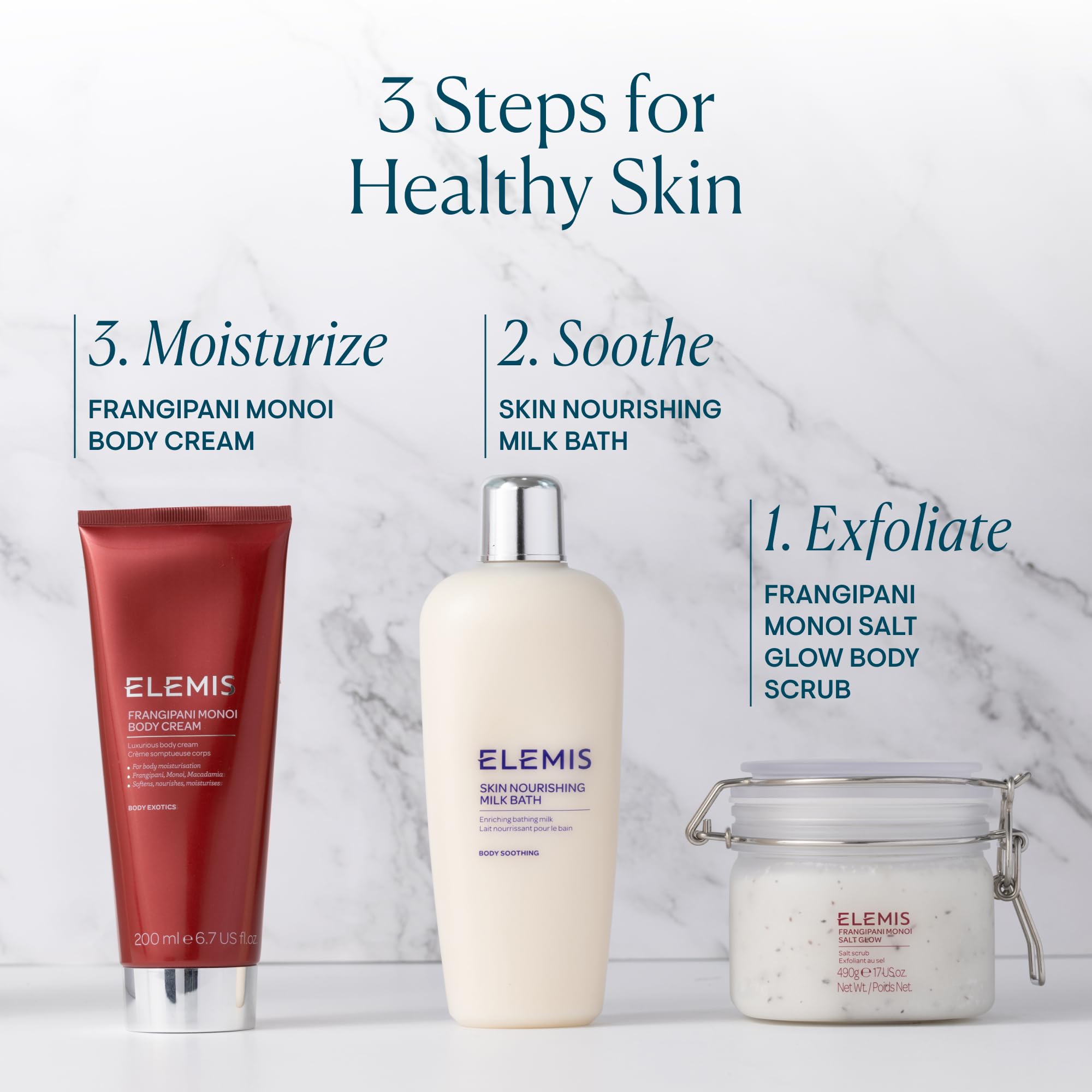 ELEMIS aplicar suavemente en la ducha para un ritual diario