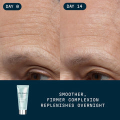 Pro-Collagen Night Cream textura rica en envase de viaje para uso nocturno suave.