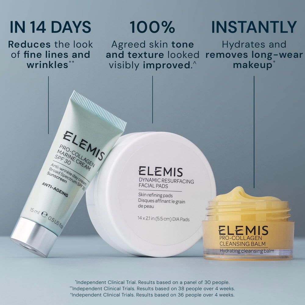 ELEMIS discos exfoliantes dinamicos para renovación suave de la piel.
