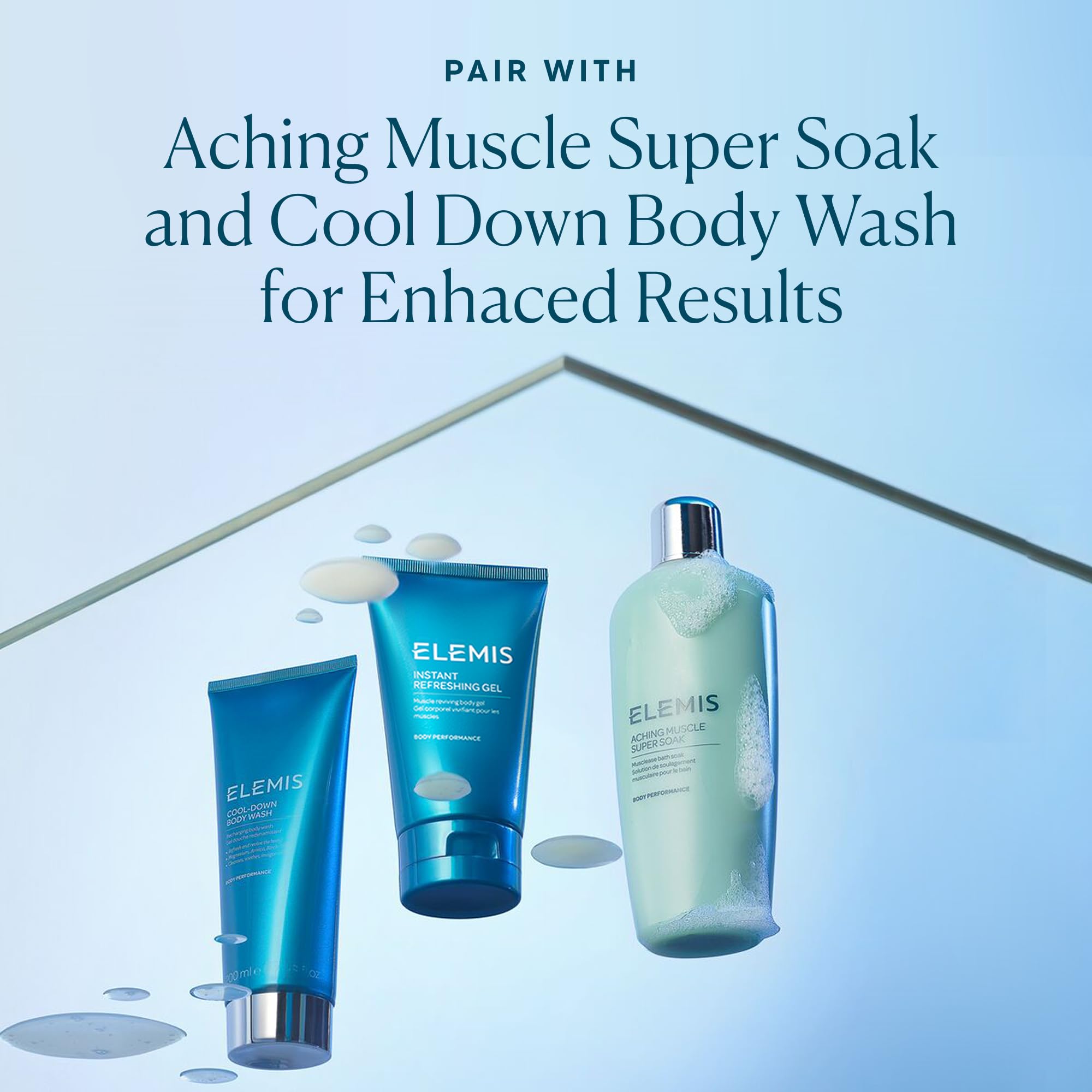 ELEMIS sur le cou : relief discret et détente musculaire ciblée.