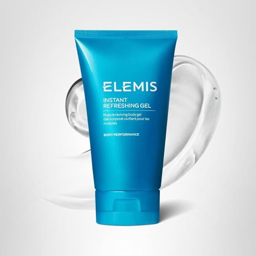 ELEMIS usage post-sport: rafraîchissement et détente après activité physique.