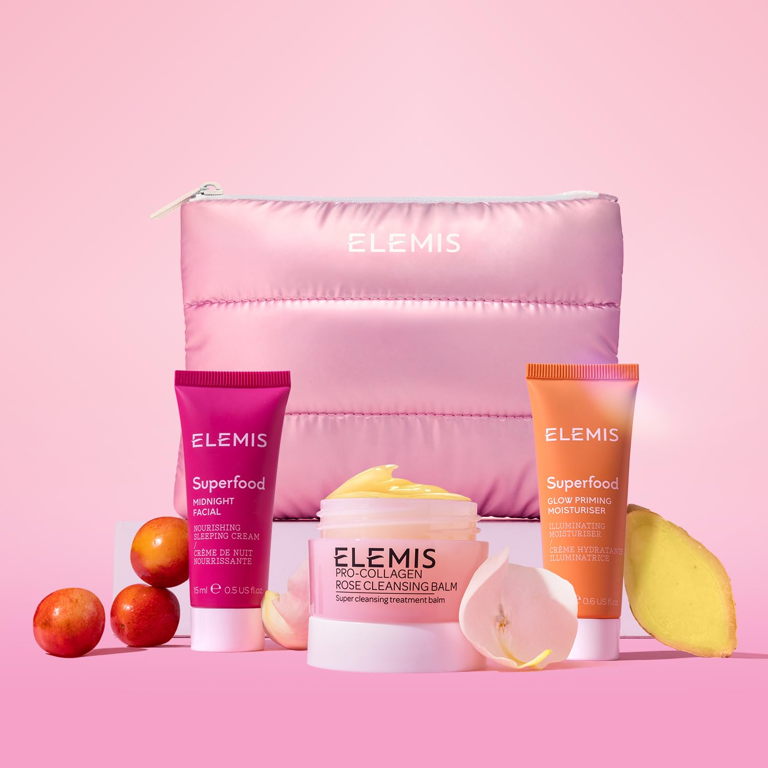 Hidratante iluminador pre-maquillaje ELEMIS, preparado para una piel lista para maquillaje.