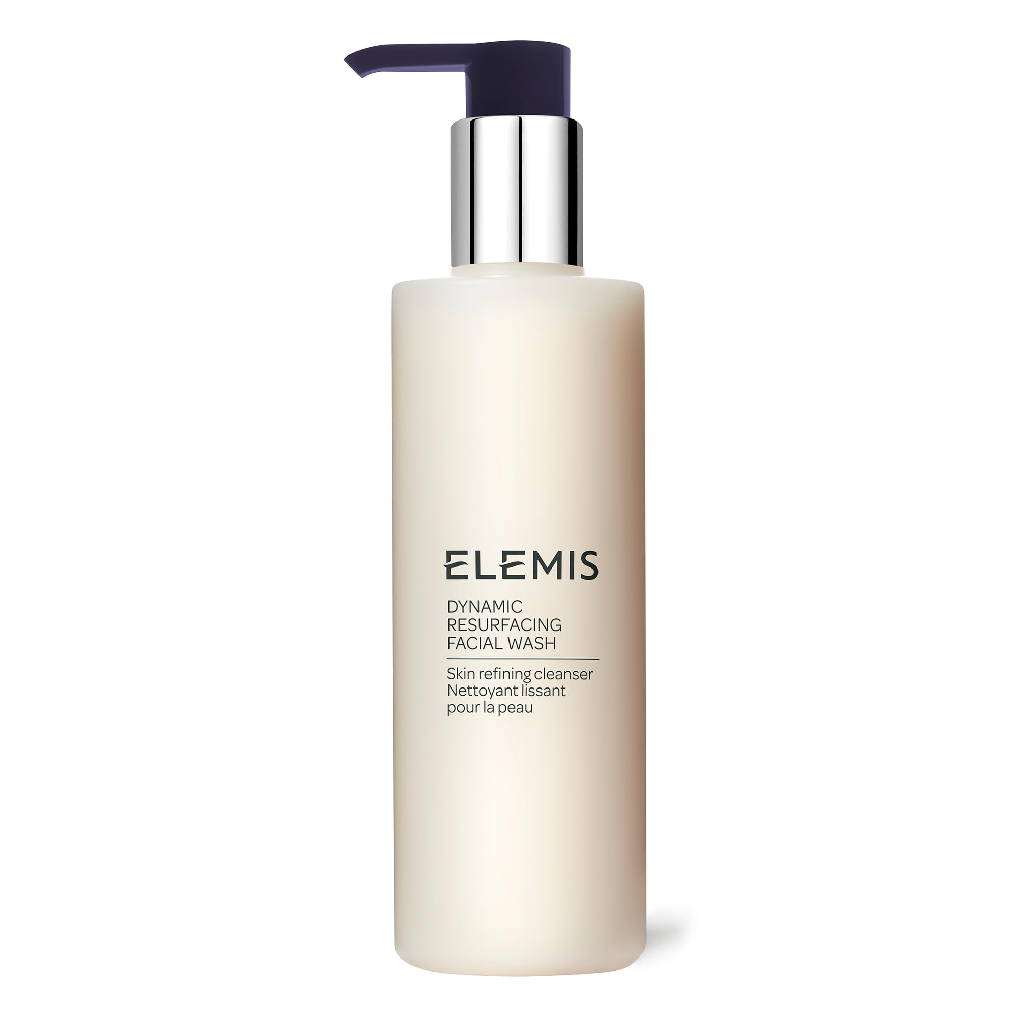 Limpiador facial retexturizante de ELEMIS en bote con limpieza suave.