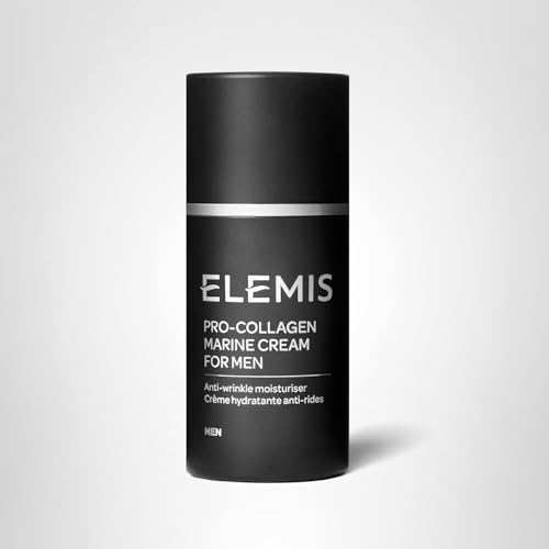 Soin visage léger ELEMIS Pro-Collagen Marine pour peau masculine moderne.