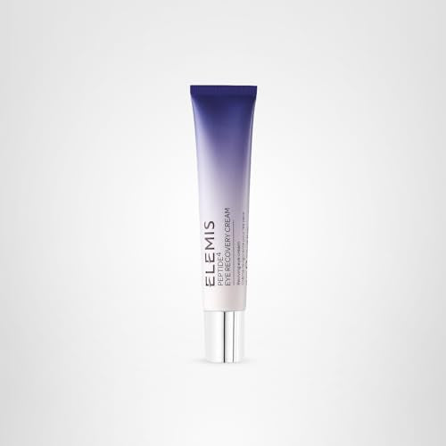 Aplicación suave con dedo anular de ELEMIS Peptide4 para hidratar el contorno ocular.