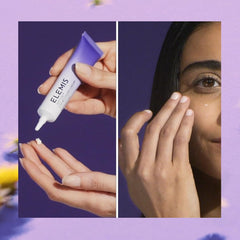 ELEMIS Peptide4 Eye Recovery Cream con Star Avensis para hidratación profunda.