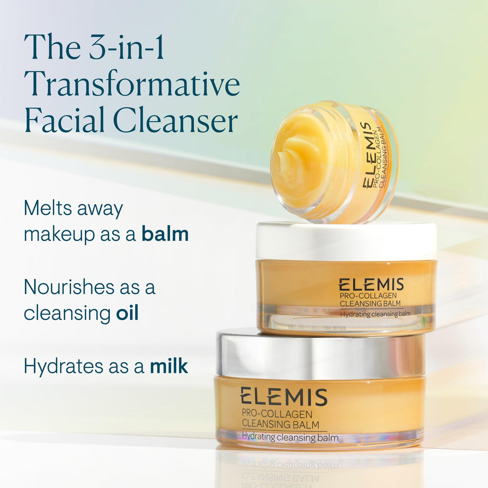 ELEMIS Pro-Collagen Balm desmaquilla maquillaje resistente al agua con facilidad