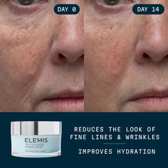 ELEMIS Pro-Collagen gel-crema ligero, aplicación diaria para piel fresca