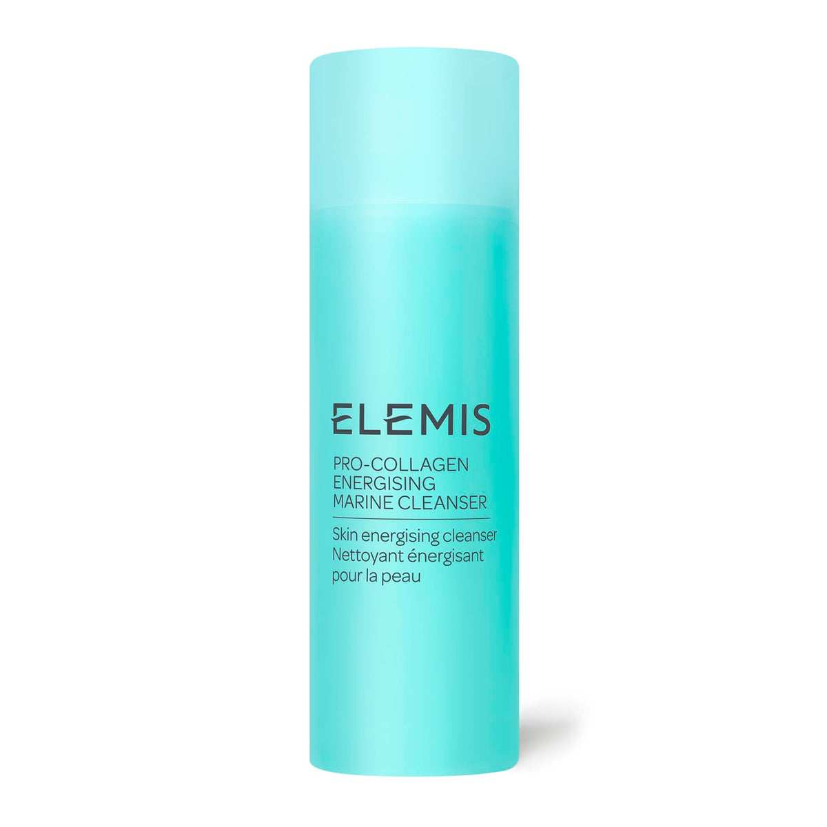 ELEMIS Pro-Collagen Energising Marine Cleanser, empaque frontal, purifica y energiza la piel.