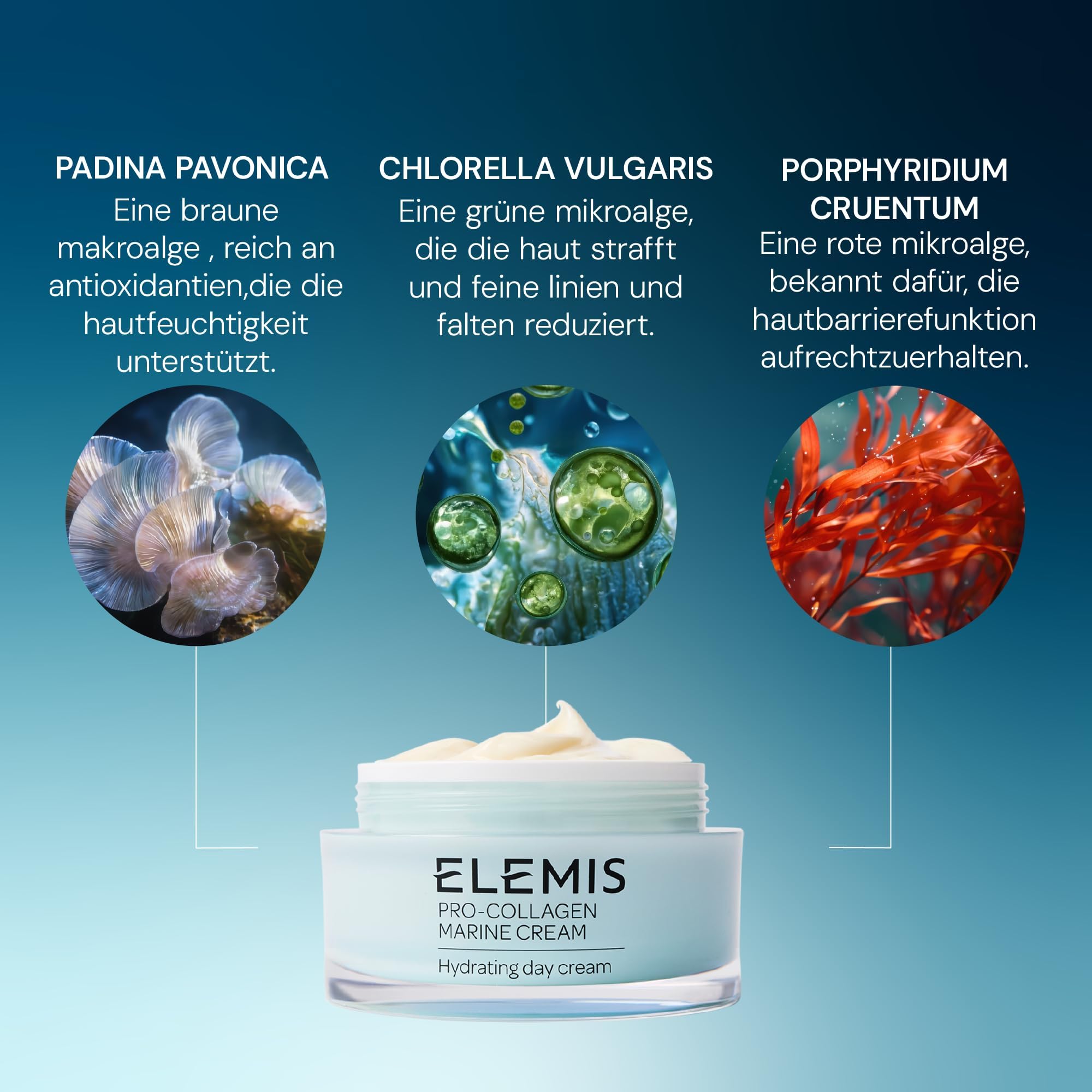 Elemis Pro-Collagen Marine Cream: piel seca se ve hidratada y suave.