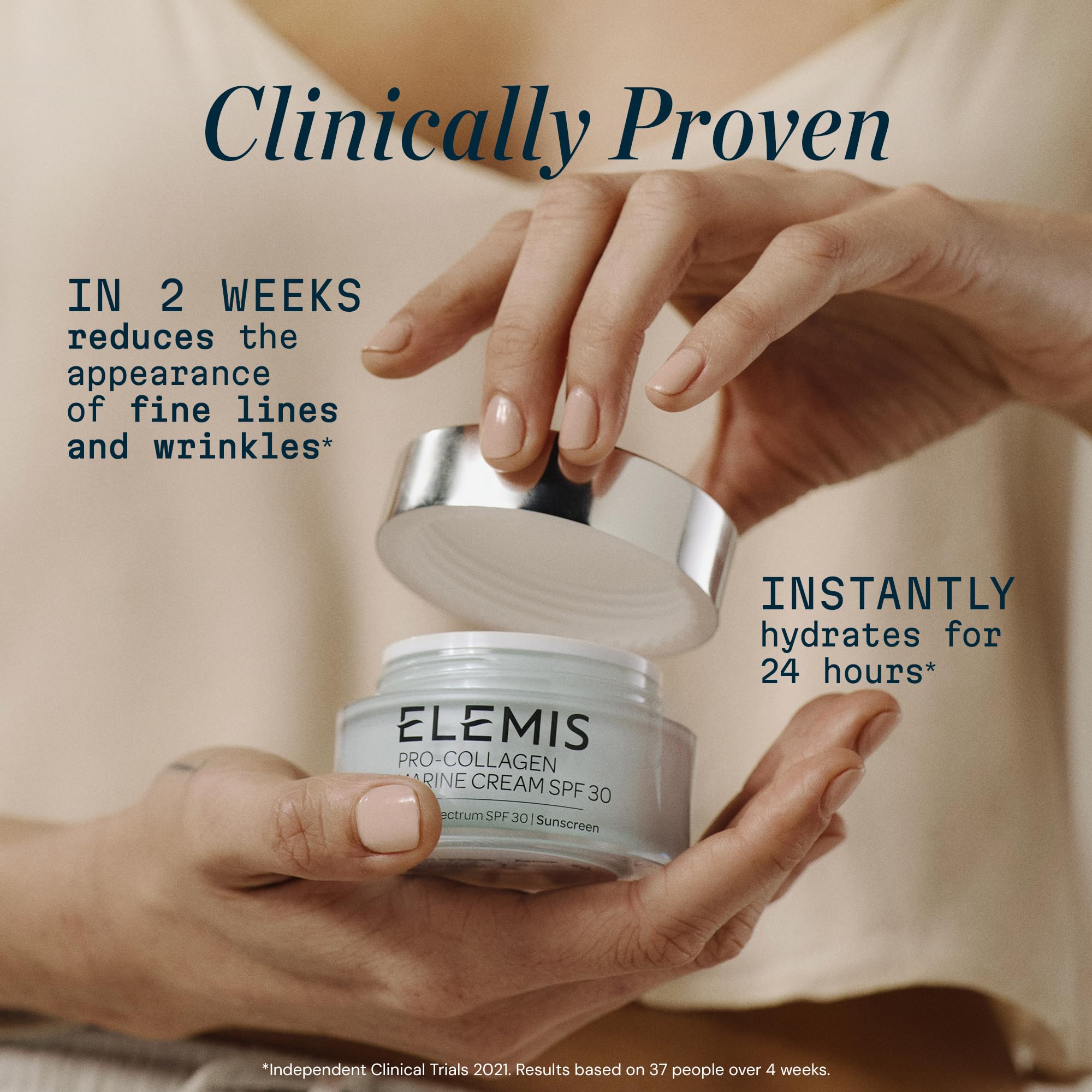 Protección solar diaria con Elemis Pro-Collagen Marine Cream SPF 30