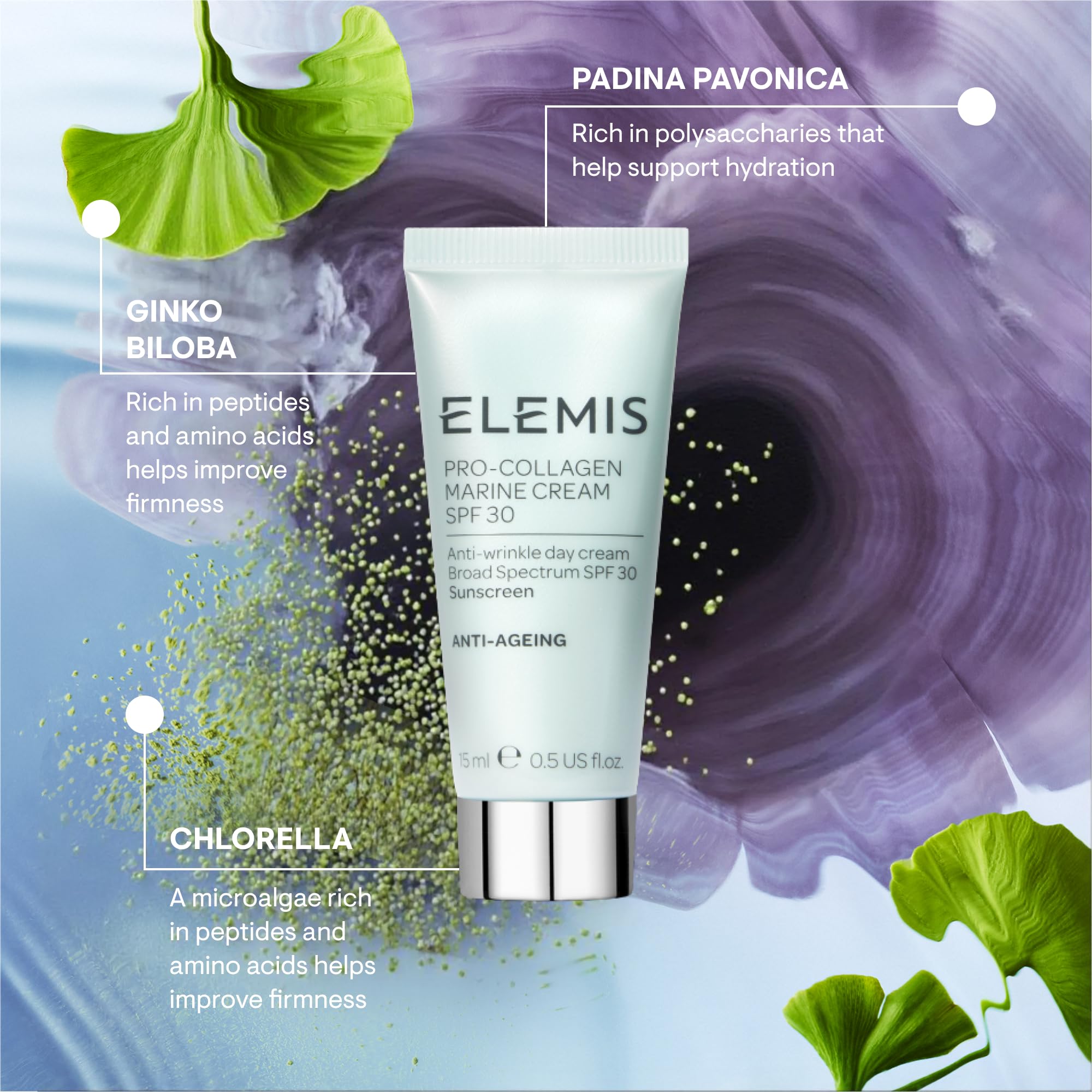 Elemis Pro-Collagen Marine Cream SPF 30: aplica una cantidad del tamaño de un guisante en rostro.