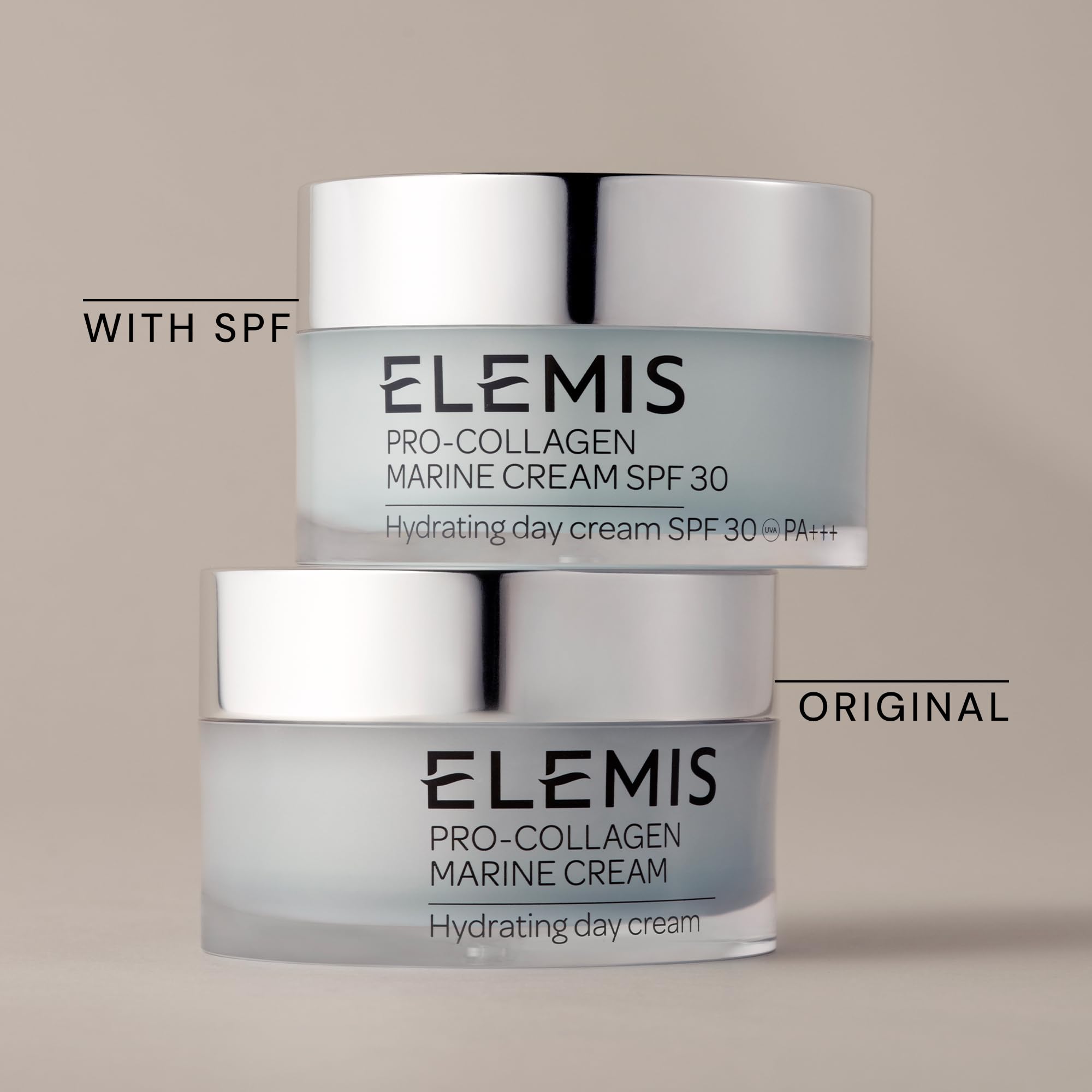 Uso matutino de Elemis Pro-Collagen Marine Cream SPF 30 para piel suave