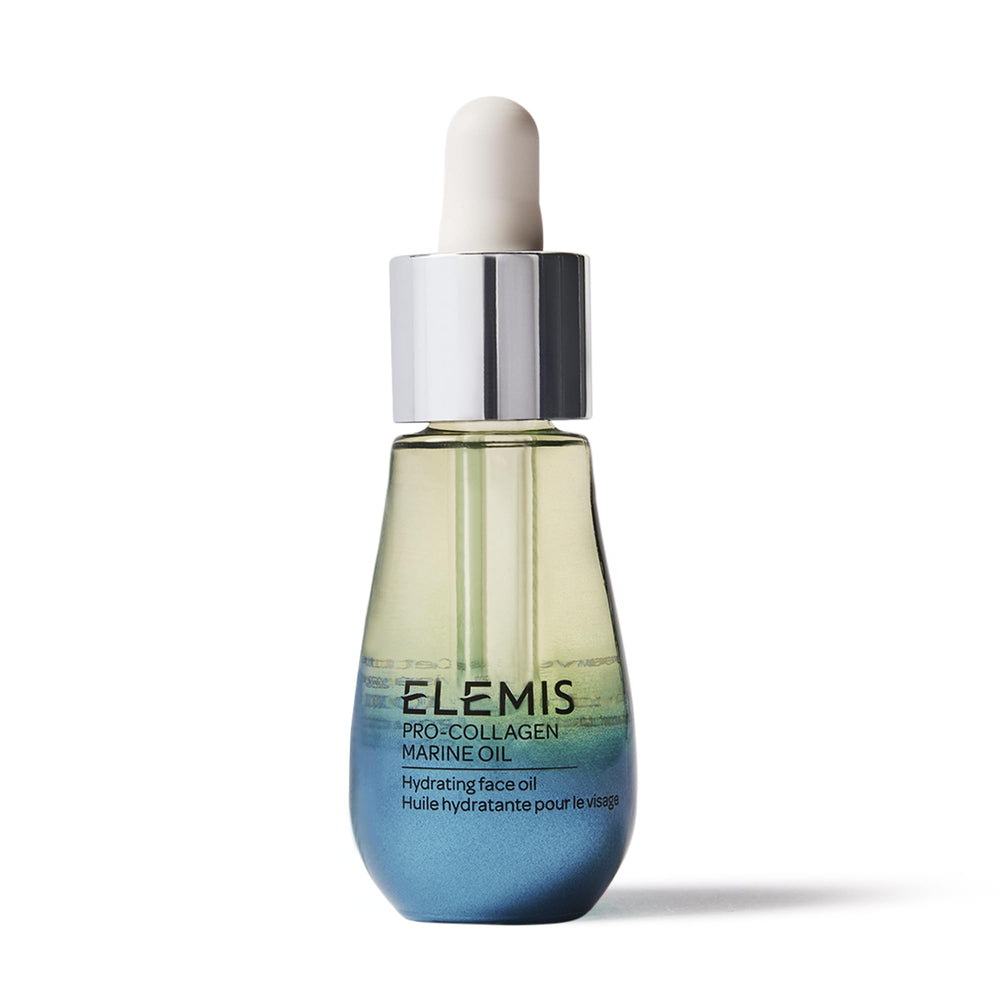 ELEMIS Pro-Collagen Marine Oil : bouteille élégante, hydratation légère