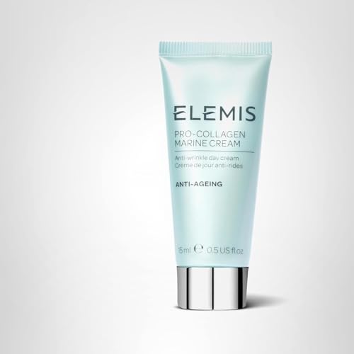 Ritual de cuidado diario con ELEMIS Pro-Collagen Marine Cream en la mañana.