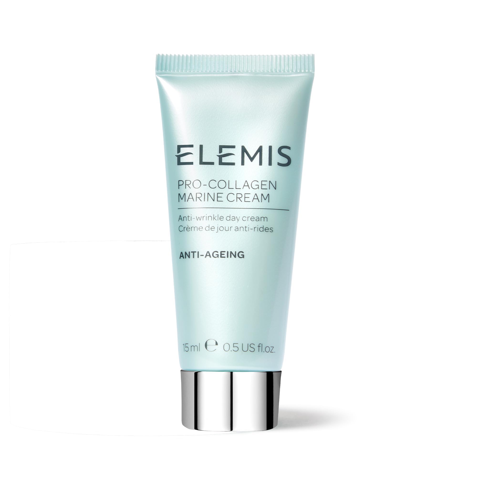 ELEMIS Pro-Collagen Marine Cream muestra textura sedosa para hidratación diaria.