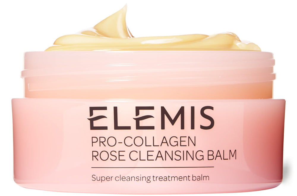 ELEMIS Pro-Collagen Rose Bálsamo envase 3 en 1 para limpieza suave.