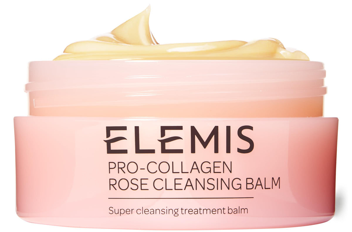 ELEMIS Pro-Collagen Rose Bálsamo envase 3 en 1 para limpieza suave.