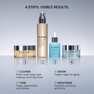 Elemis Pro-Collagen Toning Mist close-up of pores with smoothing appearance