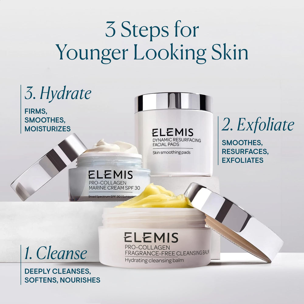 Elemis retirar maquillaje con paño húmedo, uso cómodo.
