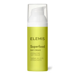 ELEMIS Superfood Day Cream en bote, hidratación suave para piel fresca y radiante