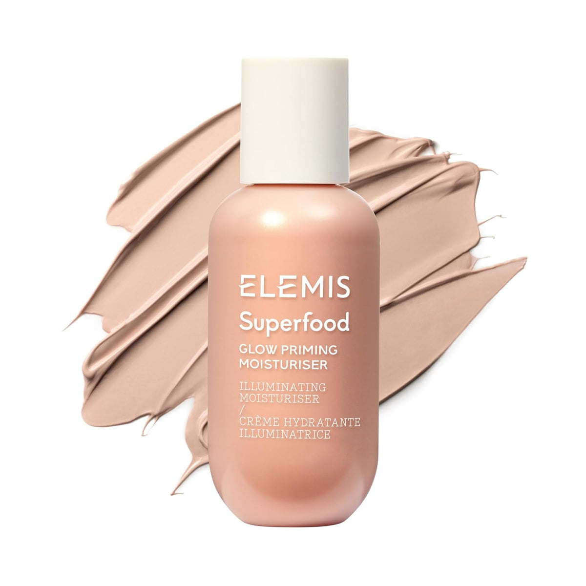 ELEMIS Superfood Glow Priming Moisturizer envase compacto para uso diario