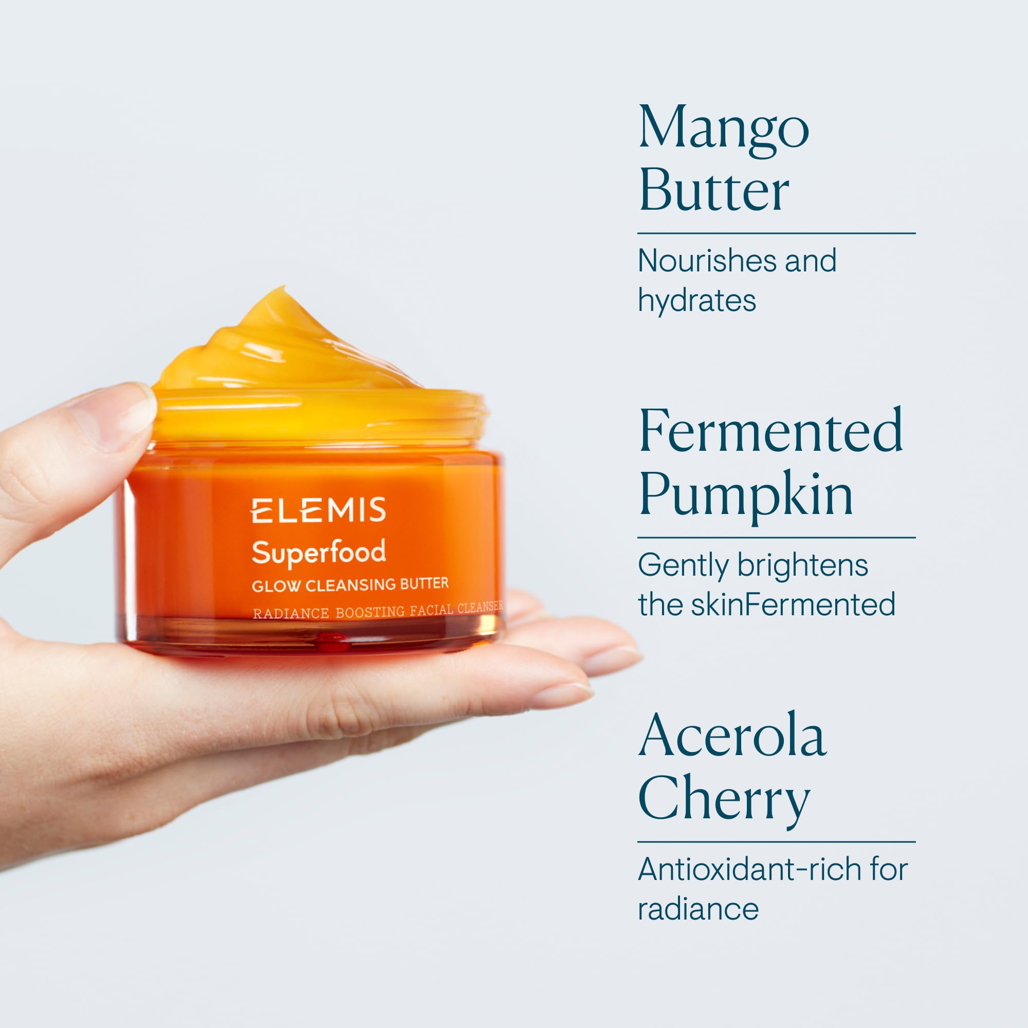 Aceite de chía de ELEMIS Superfood AHA Glow hidrata la piel