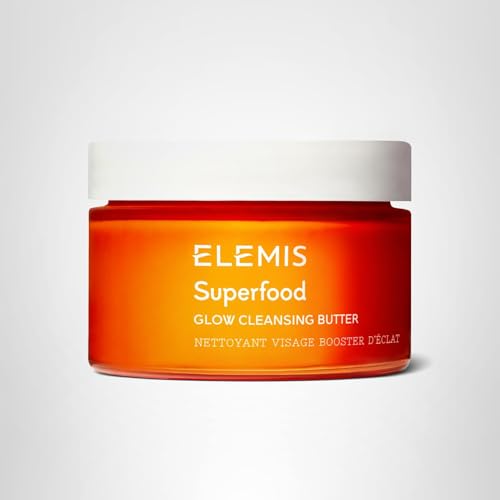 Envase de 90 ml de ELEMIS Superfood AHA Glow, práctico para viajes