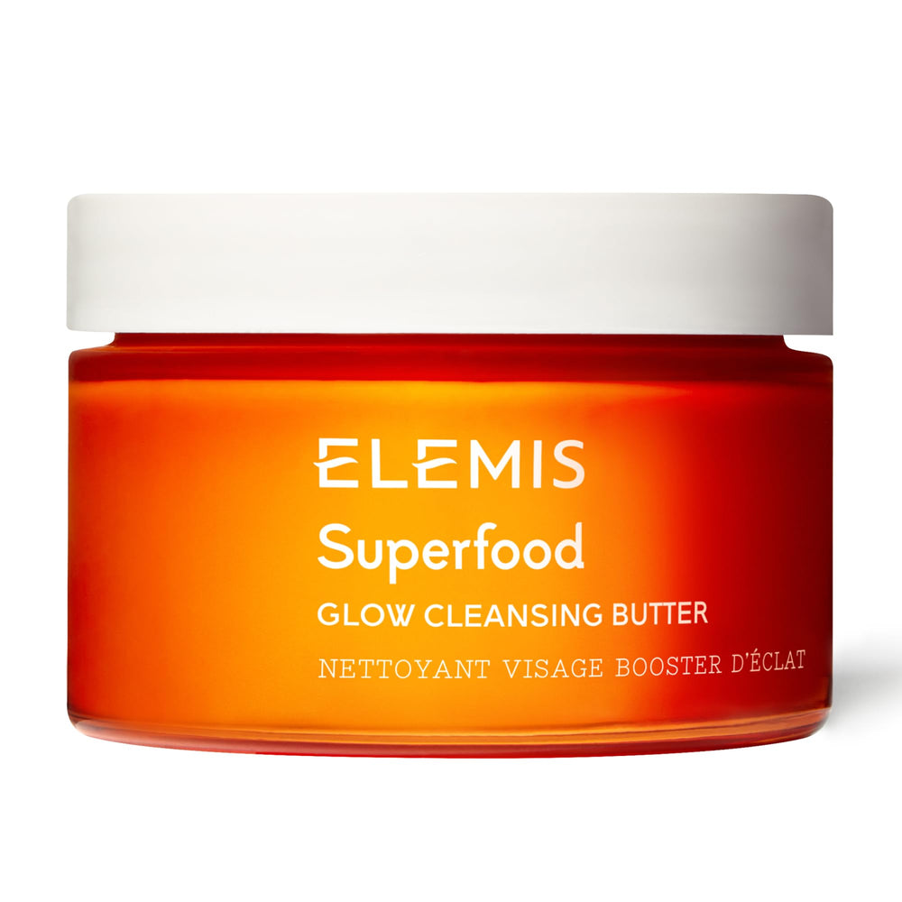 ELEMIS Superfood AHA Glow limpiador facial en mantequilla que se convierte en leche