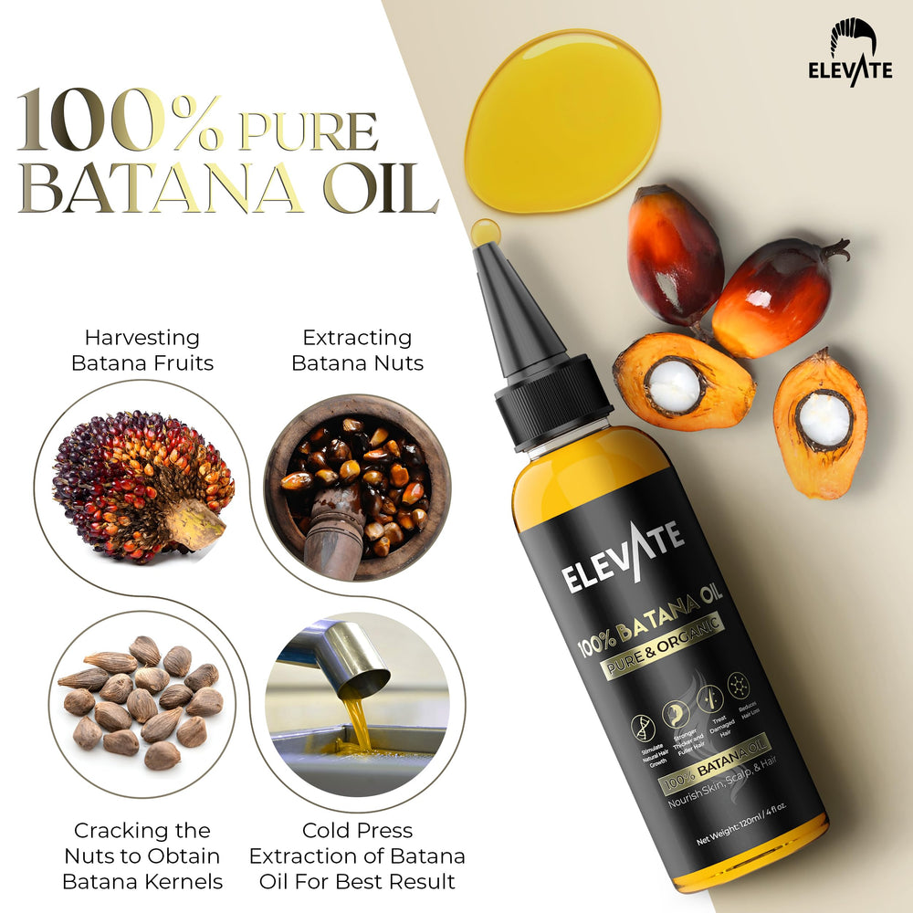 Elevate Batana para todo tipo de pelo: mejora la textura y controla el frizz.