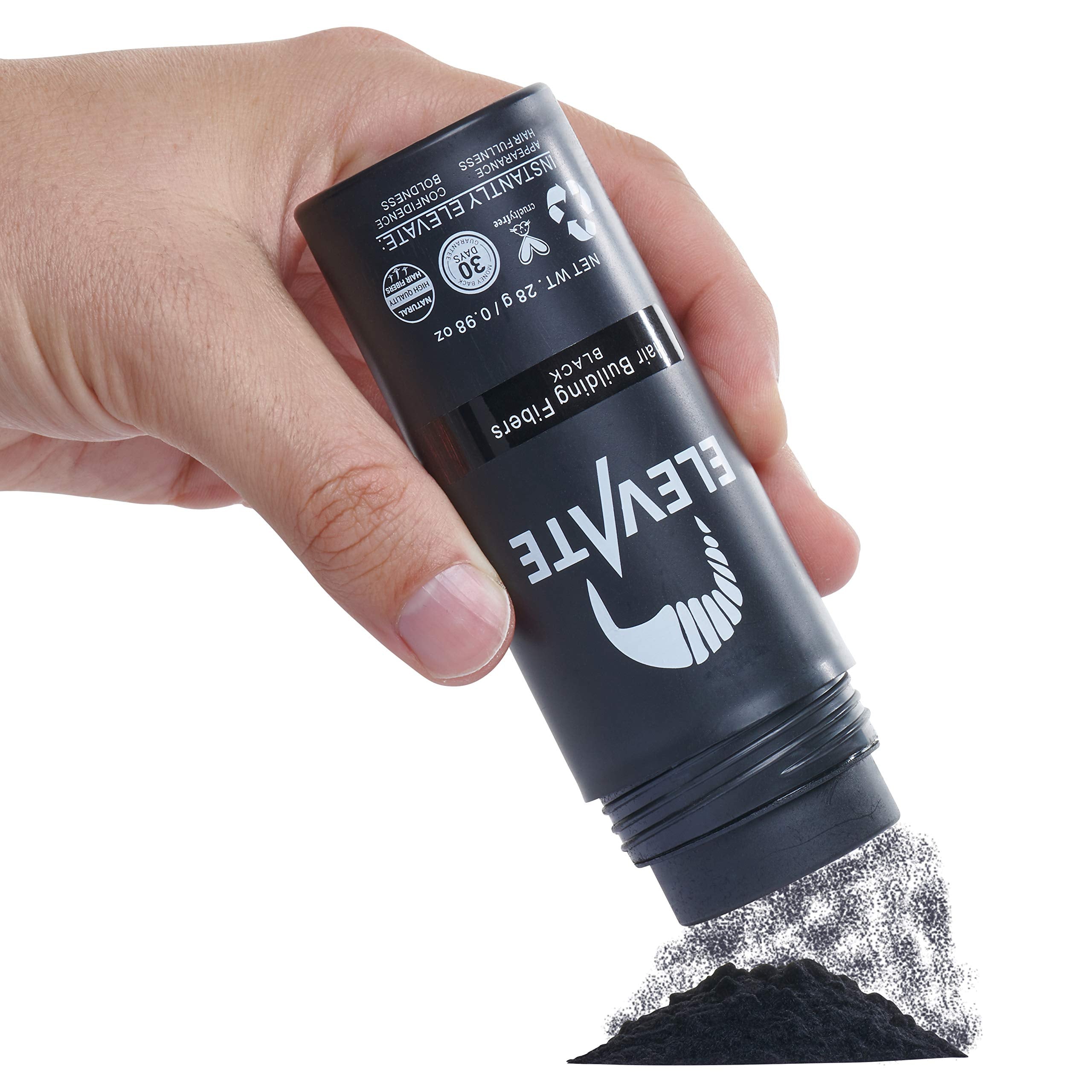 Elevate Fibras Capilares, limpieza con champú para retirar al final del día.