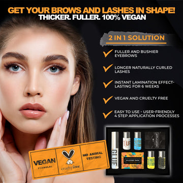 Elevate the Beauty cejas curvadas con levantamiento para un acabado suave