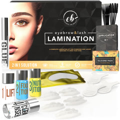 Elevate the Beauty conjunto laminar cejas y pestañas en casa con aspecto natural