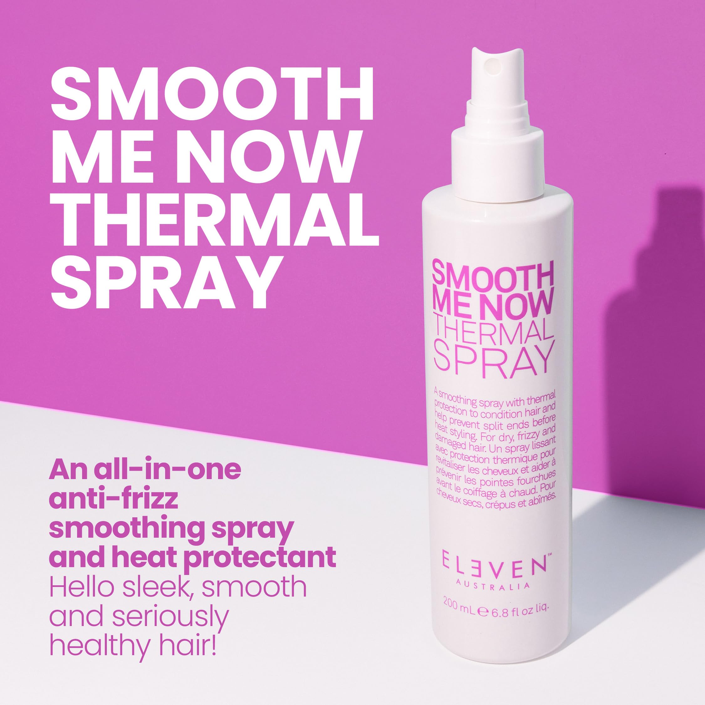 ELEVEN AUSTRALIA Control de encrespamiento para cabello liso y manejable